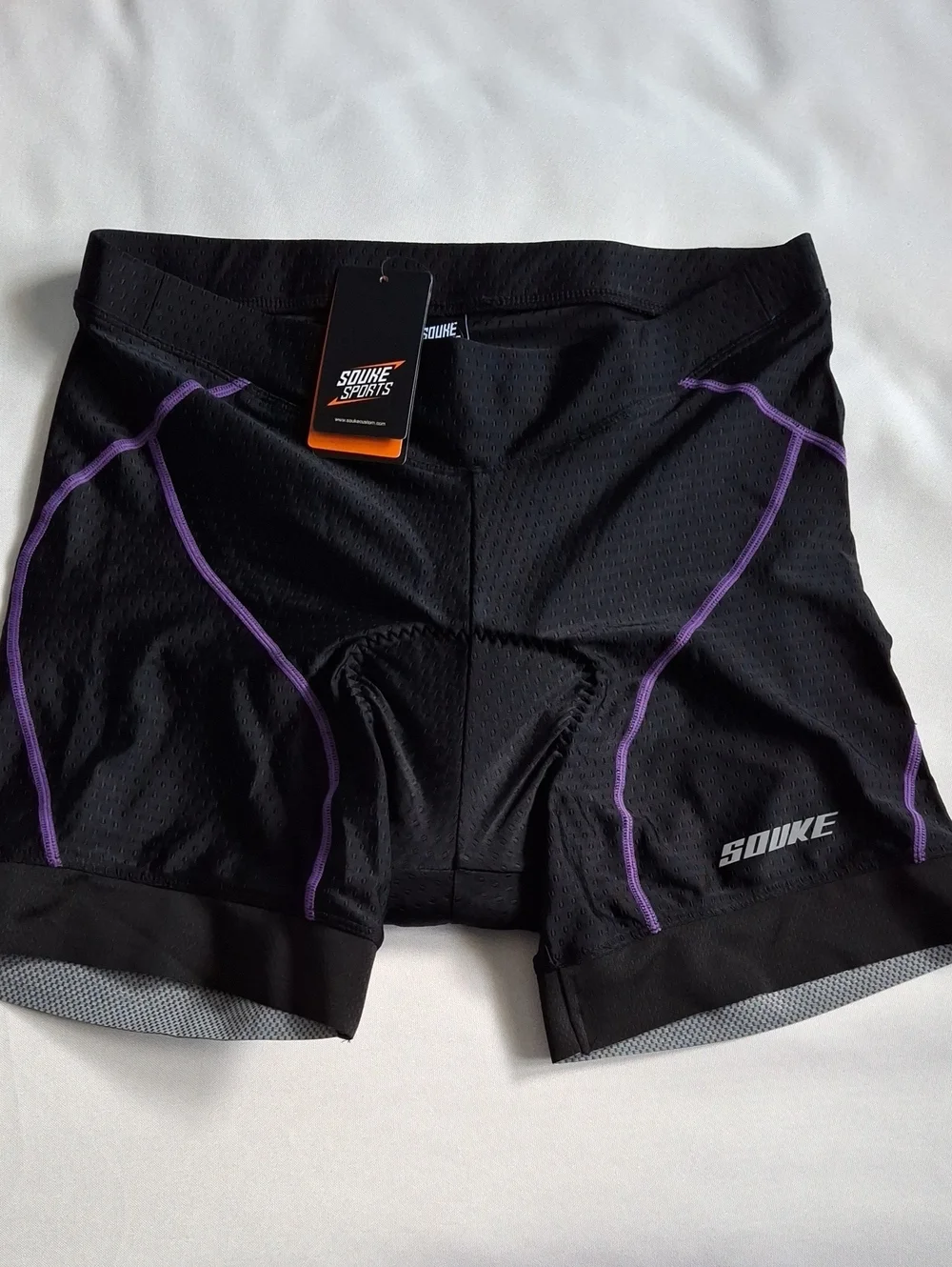 Souke Sports Womens Padded Cycling Shorts Activewear‎ Stretch Size XXL